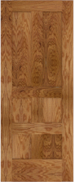 Flat  Panel   Quincy  White Oak  Doors